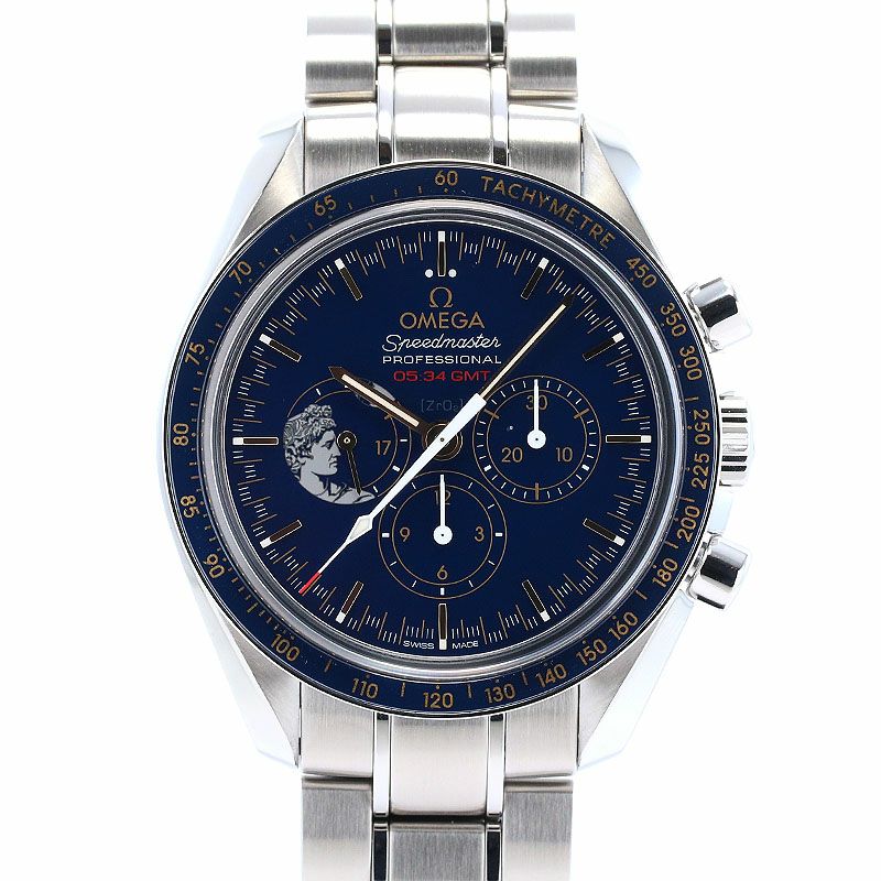 【中古】OMEGA SPEEDMASTER MOONWATCH APOLLO XVII 45TH ANNIVERSARY EDITION オメガ スピードマスター ムーンウォッチ アポロ17号 月面着陸45周年記念モデル 311.30.42.30.03.001