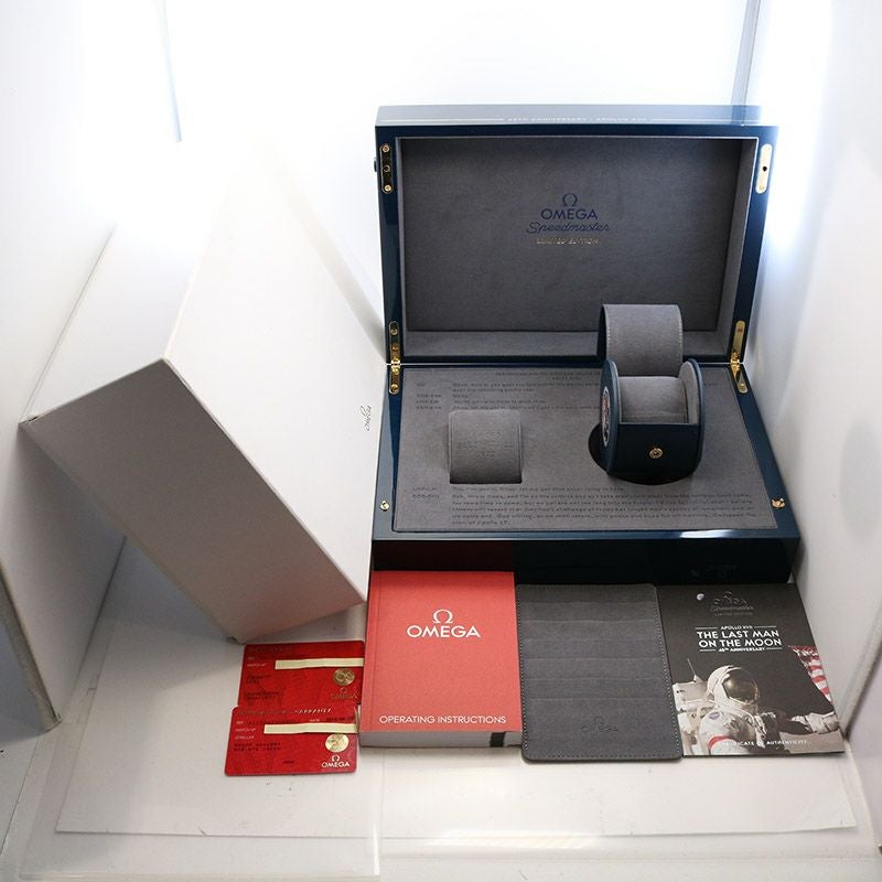 【中古】OMEGA SPEEDMASTER MOONWATCH APOLLO XVII 45TH ANNIVERSARY EDITION オメガ スピードマスター ムーンウォッチ アポロ17号 月面着陸45周年記念モデル 311.30.42.30.03.001