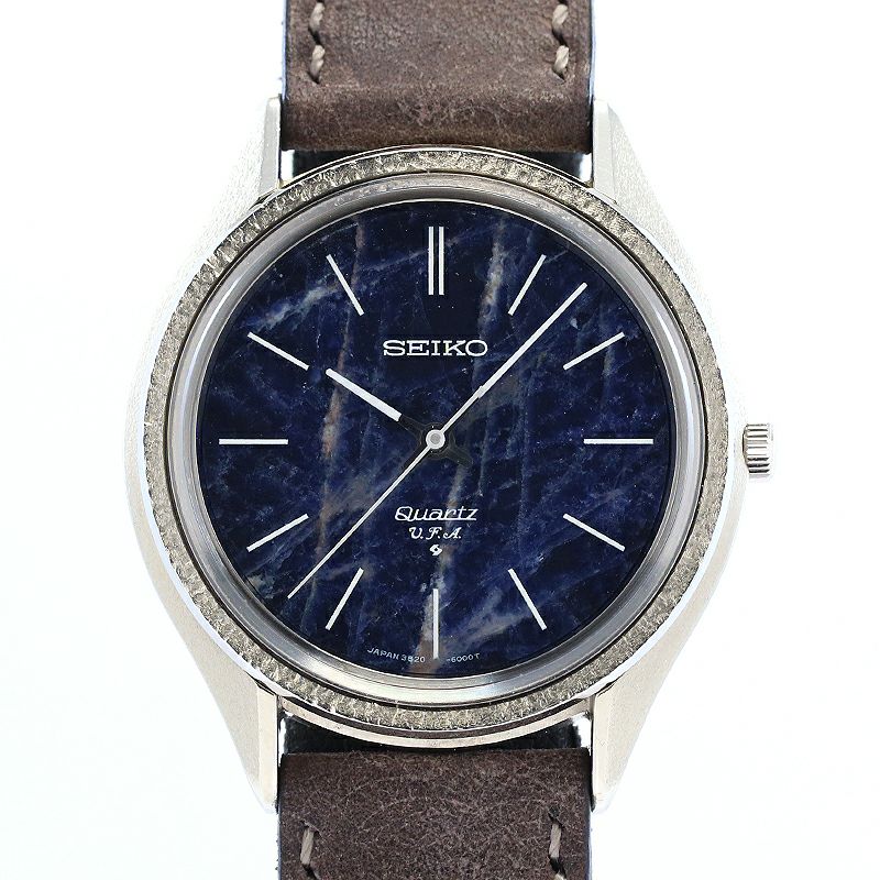 【中古】SEIKO V.F.A. STONE DIAL セイコー V.F.A. ストーンダイヤル 3820-6000