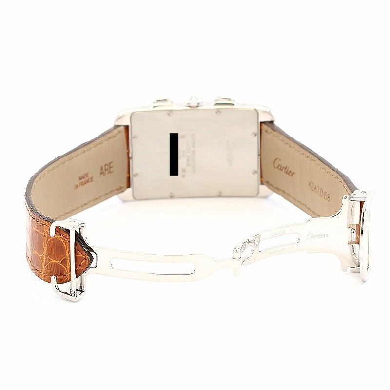 【中古】CARTIER TANK AMERICAN LARGE MODEL CHRONO REFLEX カルティエ タンク アメリカン LM クロノリフレックス WB702751