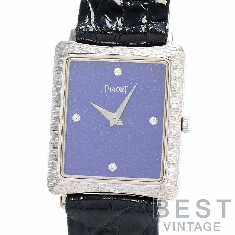 【中古】PIAGET VINTAGE RECTANGULAR WATCH LAPIS LAZULI DIAL ピアジェ ヴィンテージ レクタンギュラー ウォッチ ラピスラズリダイヤル 9254
