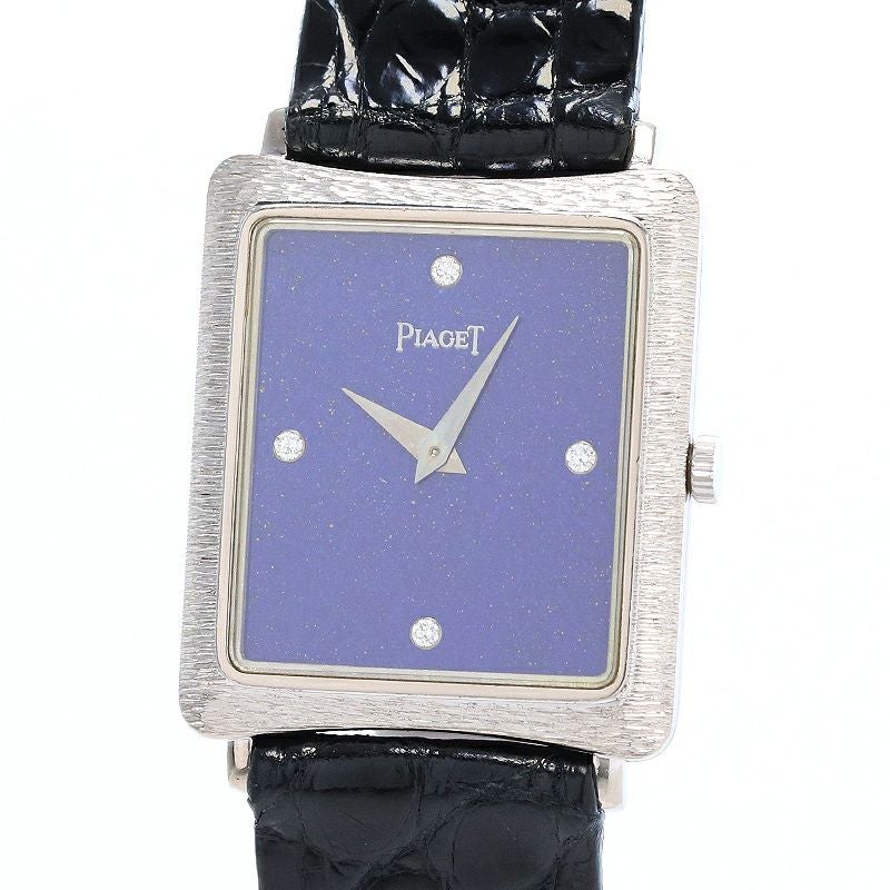 【中古】PIAGET VINTAGE RECTANGULAR WATCH LAPIS LAZULI DIAL ピアジェ ヴィンテージ レクタンギュラー ウォッチ ラピスラズリダイヤル 9254