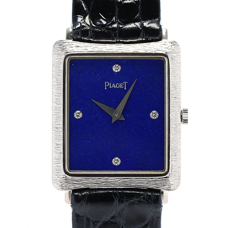 【中古】PIAGET VINTAGE RECTANGULAR WATCH LAPIS LAZULI DIAL ピアジェ ヴィンテージ レクタンギュラー ウォッチ ラピスラズリダイヤル 9254