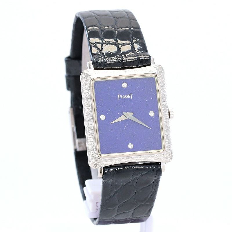 【中古】PIAGET VINTAGE RECTANGULAR WATCH LAPIS LAZULI DIAL ピアジェ ヴィンテージ レクタンギュラー ウォッチ ラピスラズリダイヤル 9254