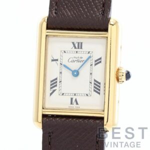 【中古】CARTIER MUST TANK SMALL MODEL VERMEIL カルティエ マストタンクSM ヴェルメイユ W1013654