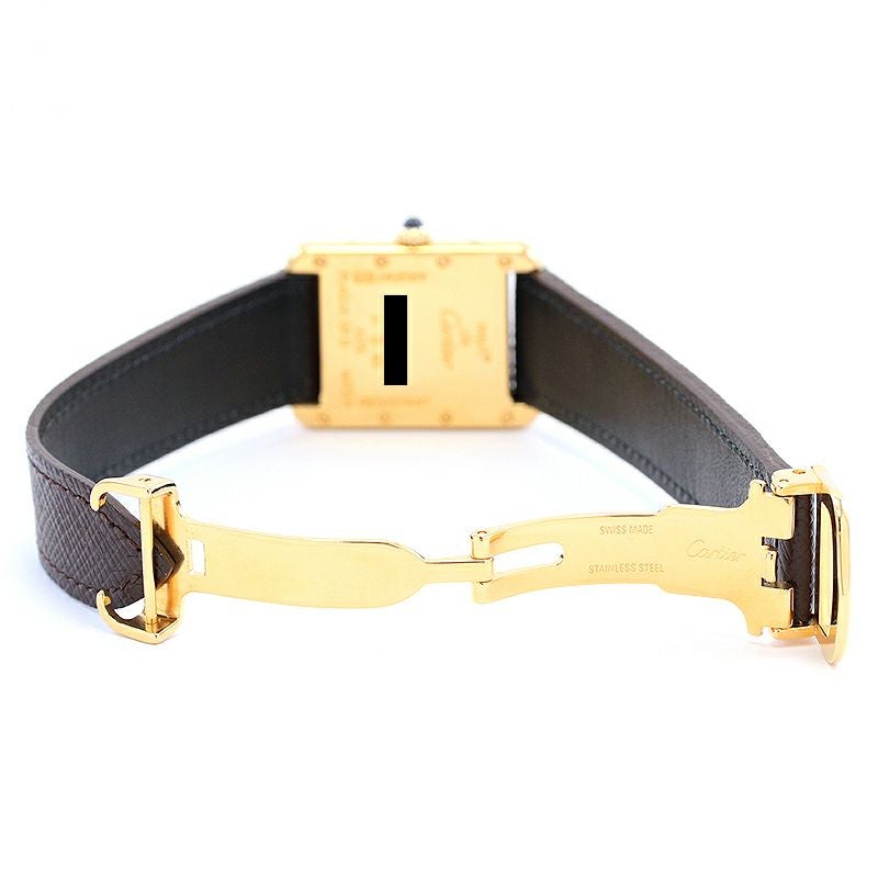 【中古】CARTIER MUST TANK SMALL MODEL VERMEIL カルティエ マストタンクSM ヴェルメイユ W1013654