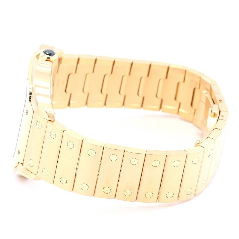 【中古】CARTIER SANTOS DE CARTIER LARGE MODEL カルティエ サントス ドゥ カルティエ LM WGSA0029