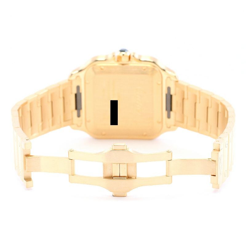 【中古】CARTIER SANTOS DE CARTIER LARGE MODEL カルティエ サントス ドゥ カルティエ LM WGSA0029