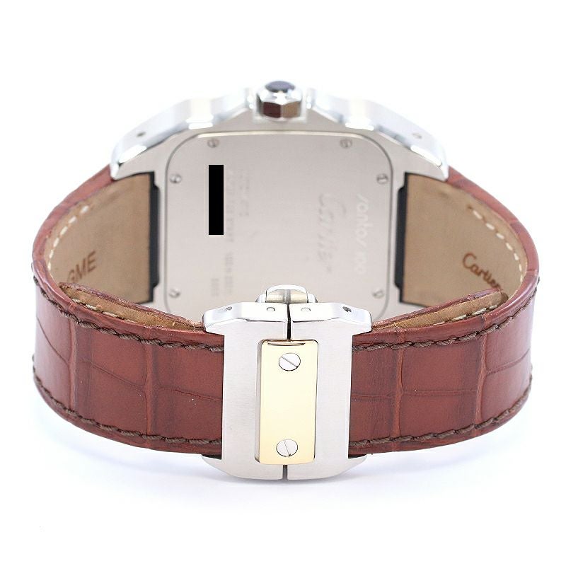 【中古】CARTIER SANTOS 100 LARGE MODEL カルティエ サントス 100 LM W20072X7