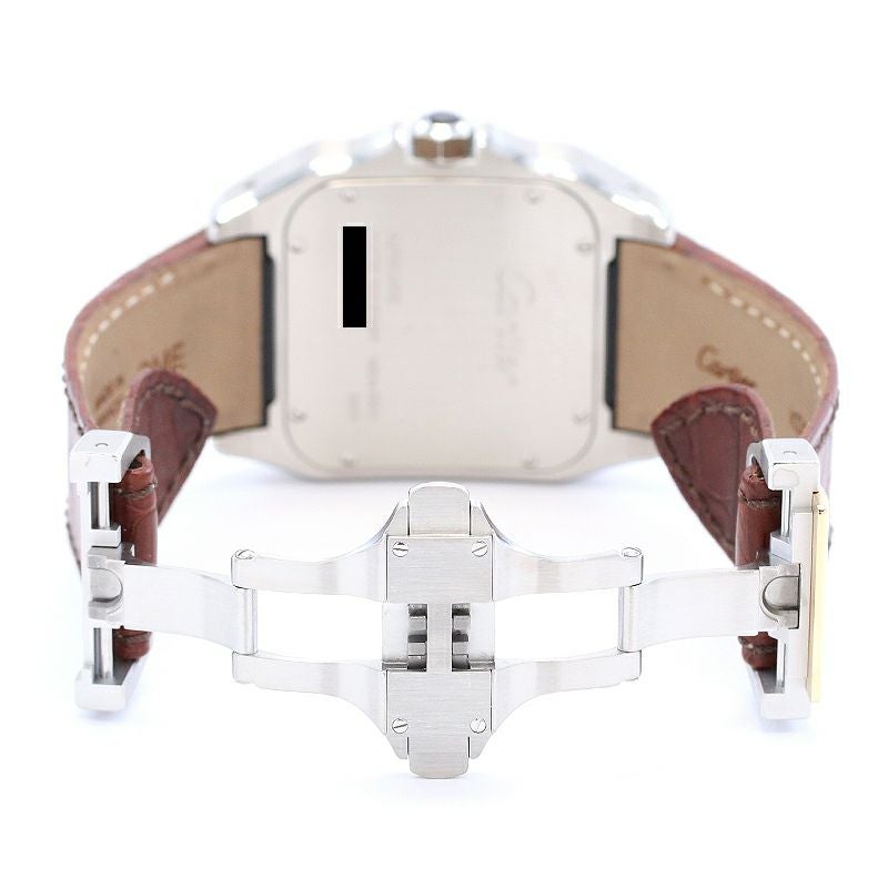 【中古】CARTIER SANTOS 100 LARGE MODEL カルティエ サントス 100 LM W20072X7
