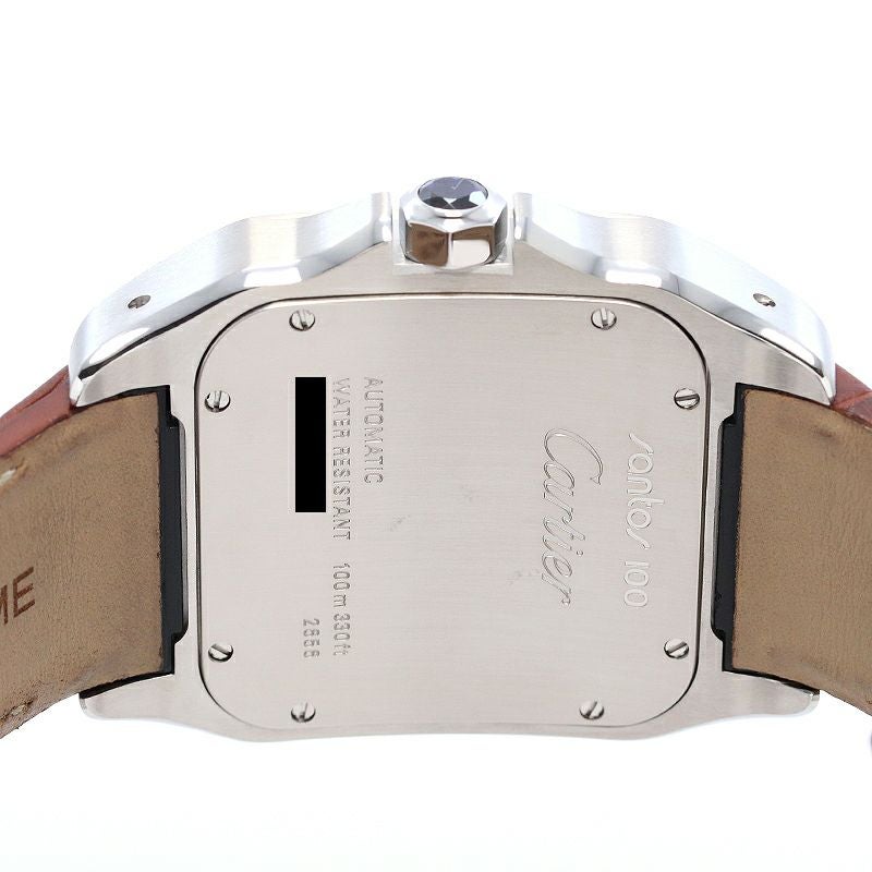 【中古】CARTIER SANTOS 100 LARGE MODEL カルティエ サントス 100 LM W20072X7