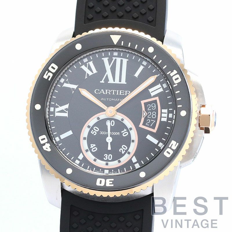 【中古】CARTIER CALIBRE DE CARTIER DIVER カルティエ カリブル ドゥ カルティエ ダイバー 42MM W7100055