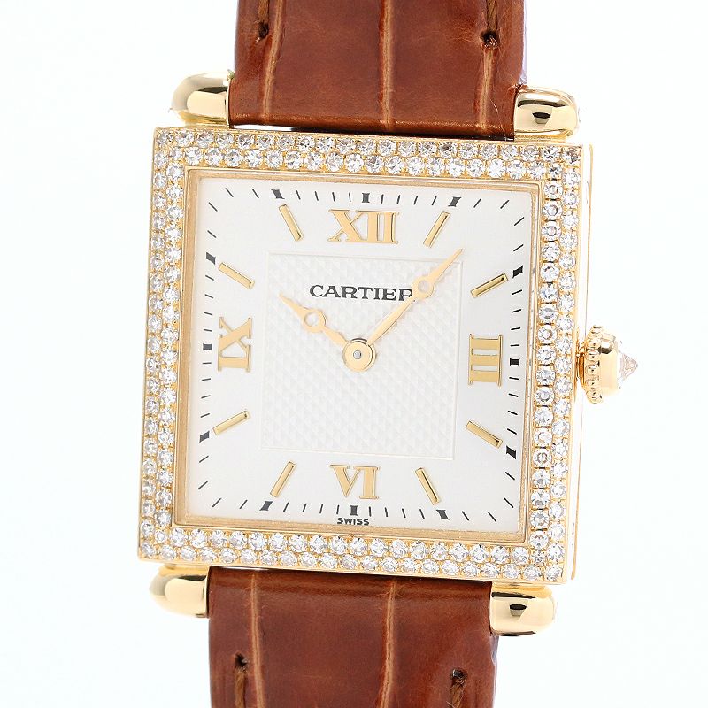 【中古】CARTIER TANK OBUS カルティエ タンク オビュ WB800351