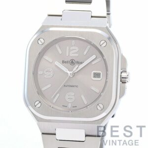 【中古】BELL & ROSS BR05 GREY STEEL ベル＆ロス BR05 グレー・スティール BR05A-GR-ST/SST