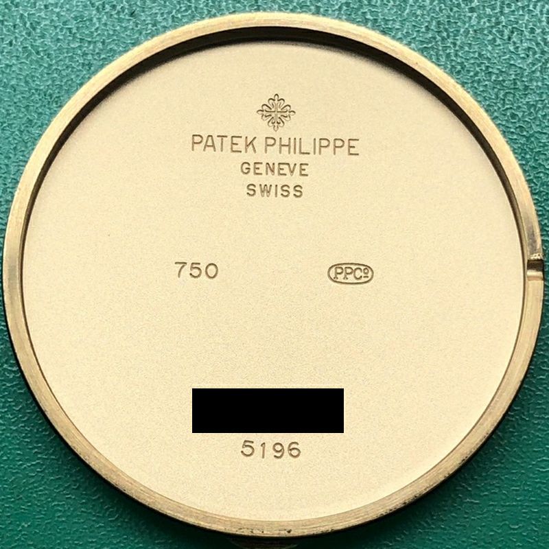 【中古】PATEK PHILIPPE CALATRAVA パテック・フィリップ カラトラバ 5196J-001