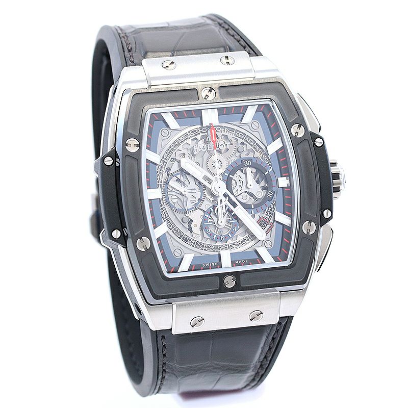 【中古】HUBLOT SPIRIT OF BIG BANG TITANIUM CERAMIC ウブロ スピリット オブ ビッグ・バン チタニウム セラミック 601.NM.0173.LR