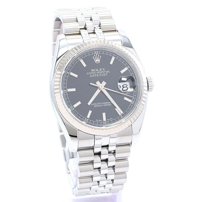 【中古】ROLEX OYSTER PERPETUAL DATE JUST ロレックス オイスターパーペチュアル デイトジャスト M116234-0085