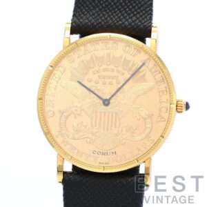 【中古】CORUM COIN WATCH 1904 20 DOLLARS LIBERTY HEAD DOUBLE EAGLE コルム コインウォッチ 1904 20ドル リバティヘッド ダブルイーグル -
