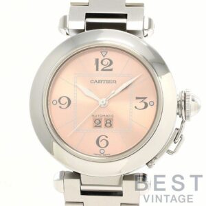 【中古】CARTIER PASHA C DE CARTIER BIG DATE カルティエ パシャ C ドゥ カルティエ ビッグデイト 35MM W31058M7