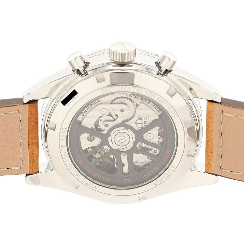 【中古】TAG HEUER AUTAVIA HEUER HERITAGE CALIBRE HEUER 02 CHRONOGRAPH タグ・ホイヤー オータヴィア ヘリテージ キャリバー ホイヤー02 クロノグラフ CBE2110.FC8226