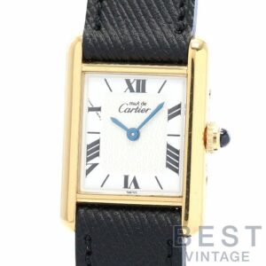 【中古】CARTIER MUST TANK SMALL MODEL VERMEIL カルティエ マストタンク SM ヴェルメイユ W1009654