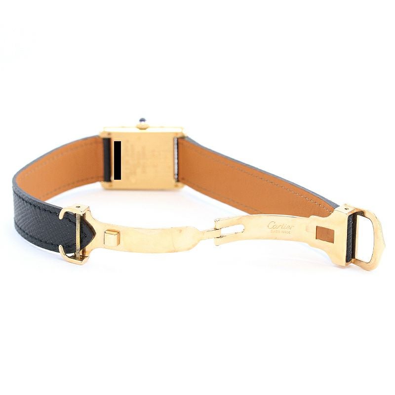 【中古】CARTIER MUST TANK SMALL MODEL VERMEIL カルティエ マストタンク SM ヴェルメイユ W1009654