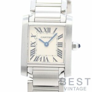 【中古】CARTIER TANK FRANCAISE SMALL MODEL カルティエ タンク フランセーズ SM W51008Q3