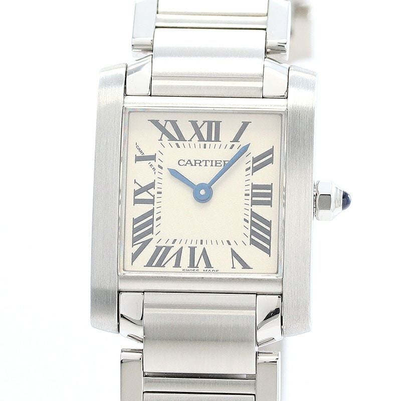 【中古】CARTIER TANK FRANCAISE SMALL MODEL カルティエ タンク フランセーズ SM W51008Q3