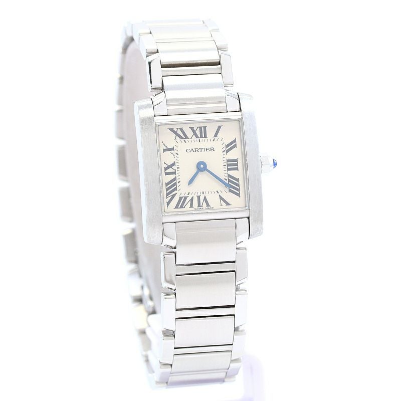 【中古】CARTIER TANK FRANCAISE SMALL MODEL カルティエ タンク フランセーズ SM W51008Q3