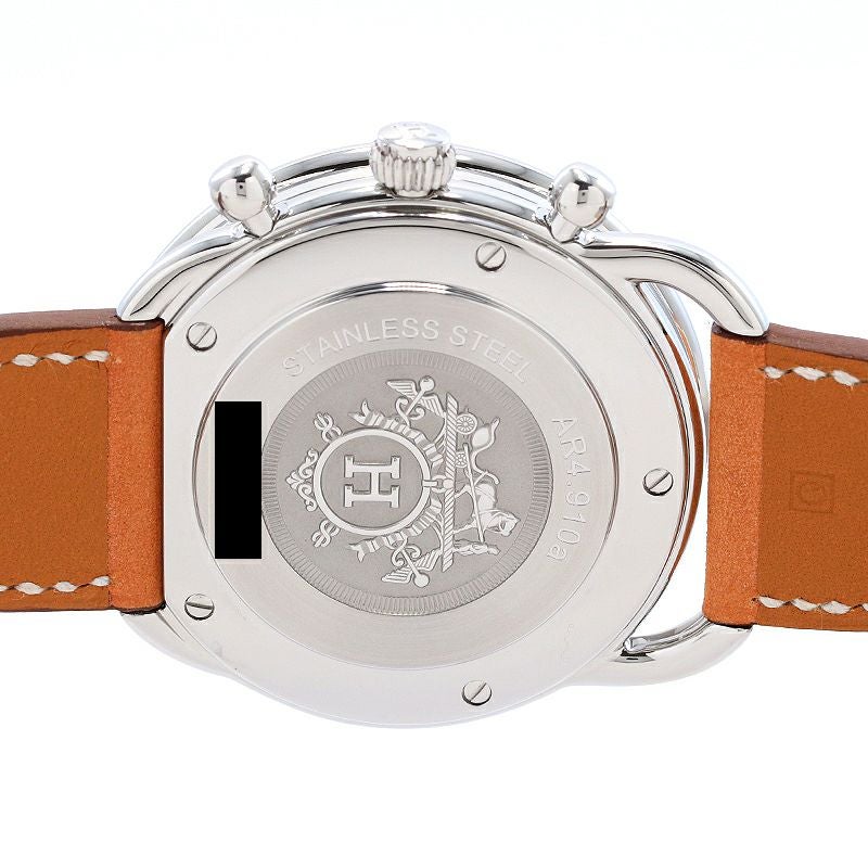 【中古】HERMES ARCEAU CHRONOGRAPH エルメス アルソー クロノグラフ AR4.910A