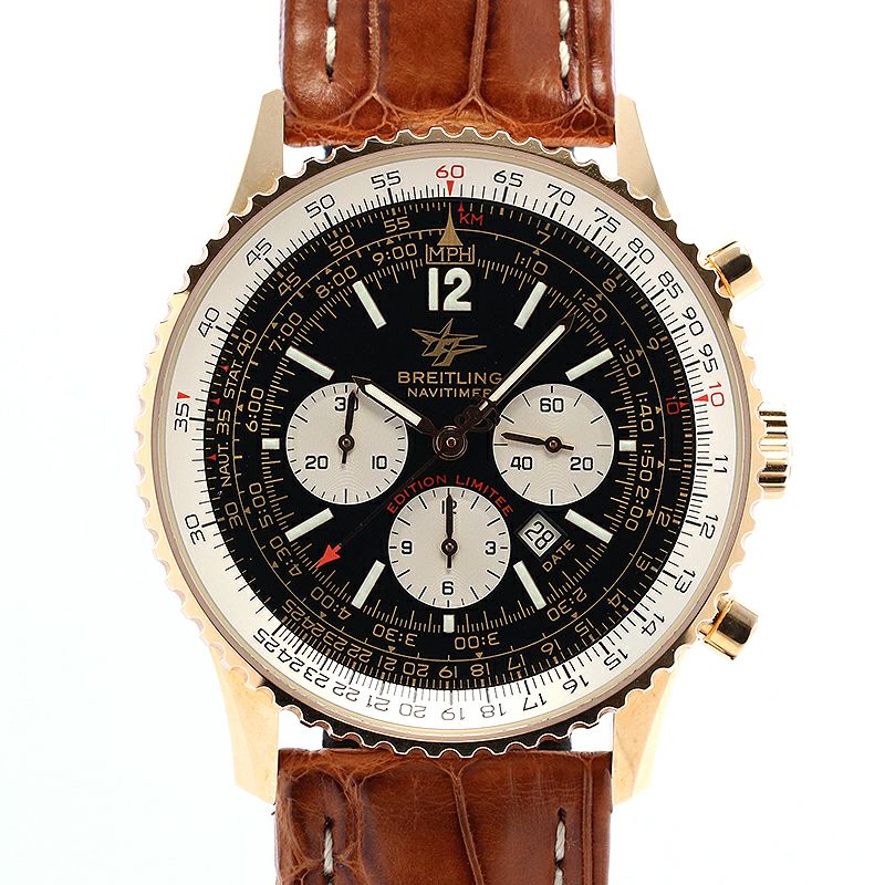 【中古】BREITLING NAVITIMER 50TH ANNIVERSARY ブライトリング ナビタイマー 50周年記念モデル H4132212/B668/540P (H412B68FBA)