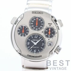 【中古】SEIKO KINETIC CHRONOGRAPH FIRST MODEL PARTENZA セイコー キネティッククロノグラフ ファーストモデル パルテンザ SBXZ001 (9T82-0A10)