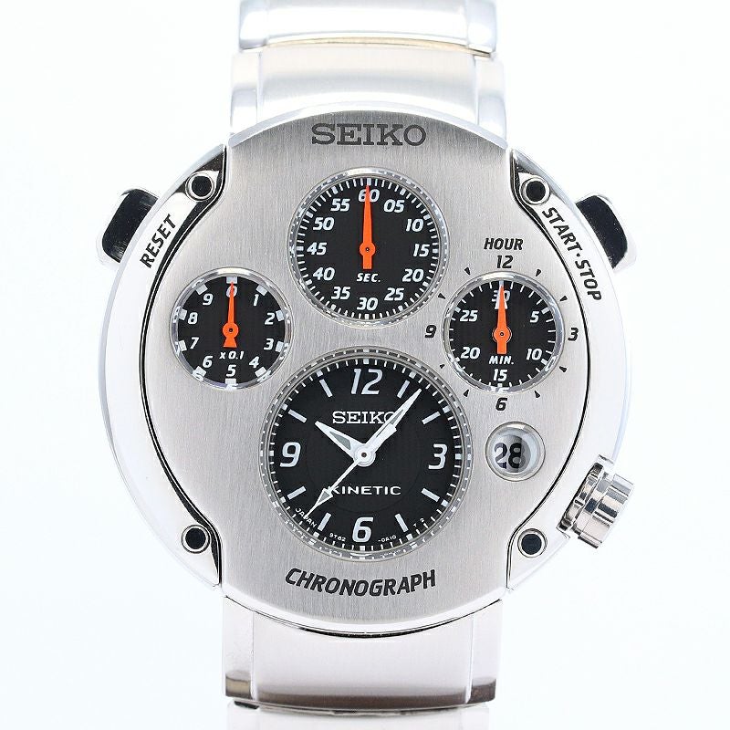 【中古】SEIKO KINETIC CHRONOGRAPH FIRST MODEL PARTENZA セイコー キネティッククロノグラフ ファーストモデル パルテンザ SBXZ001 (9T82-0A10)