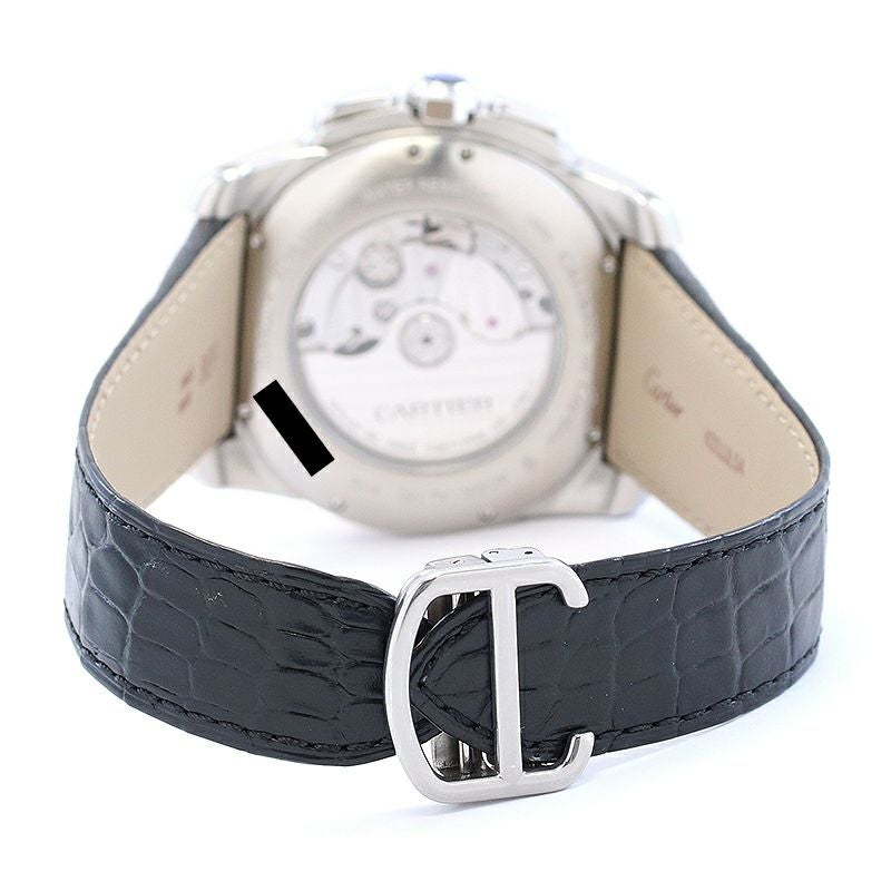 【中古】CARTIER CALIBRE DE CARTIER CHRONOGRAPH LARGE MODEL カルティエ カリブル ドゥ カルティエ クロノグラフ LM W7100043