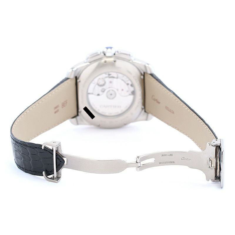 【中古】CARTIER CALIBRE DE CARTIER CHRONOGRAPH LARGE MODEL カルティエ カリブル ドゥ カルティエ クロノグラフ LM W7100043