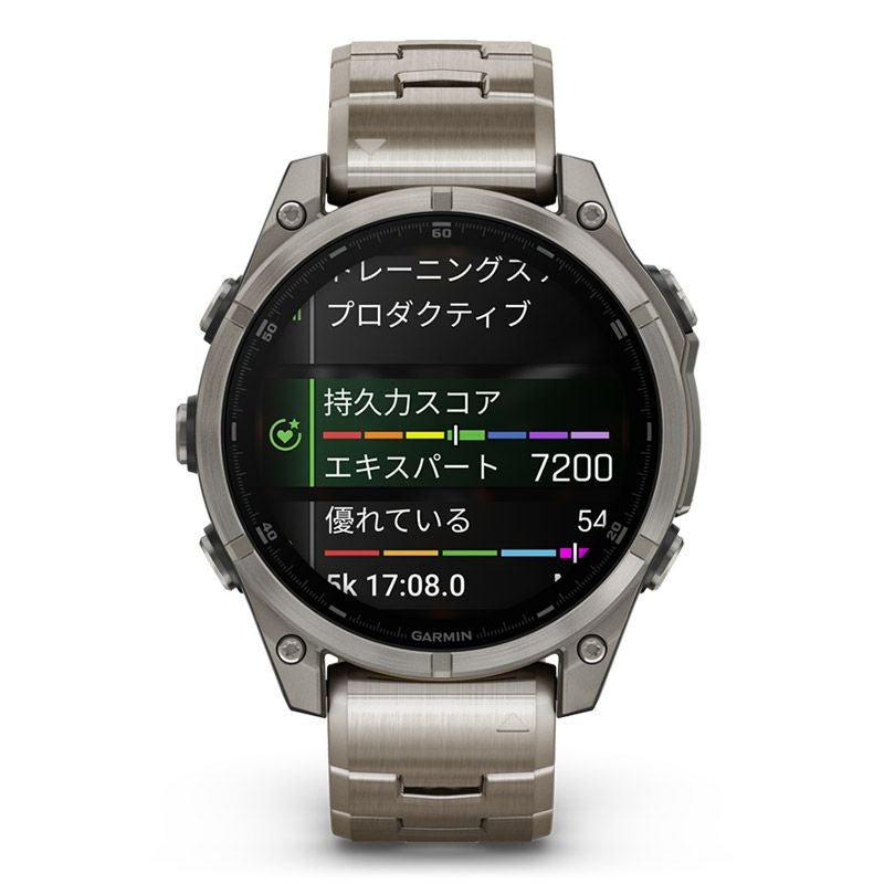 GARMIN fenix 8 Sapphire AMOLED 47mm Ti / Metal Band ガーミン フェニックス8 サファイア アモレッド 47mm Ti / メタルバンド 010-02904-47