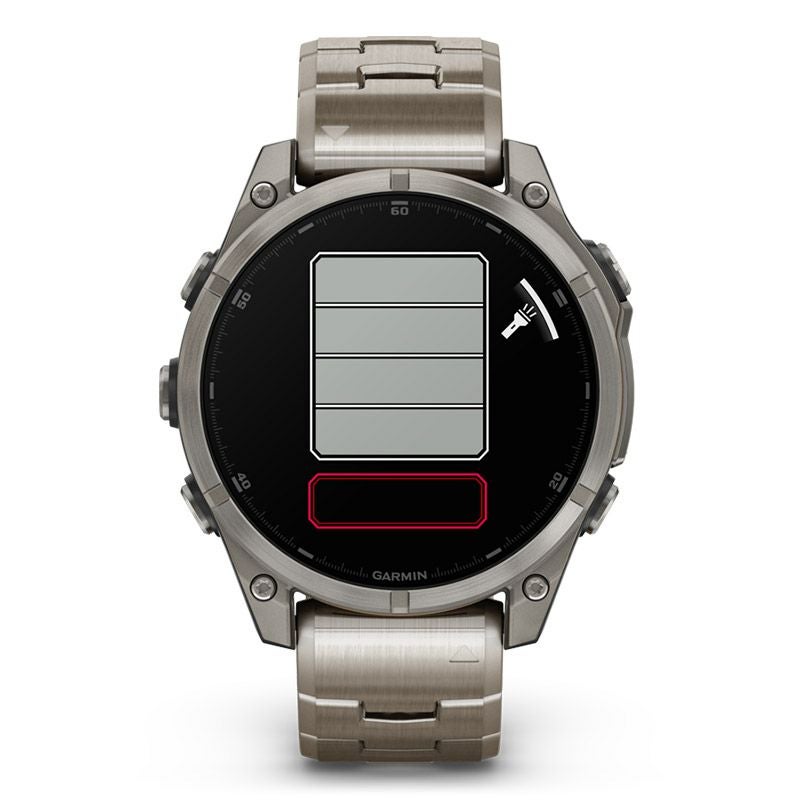 GARMIN fenix 8 Sapphire AMOLED 47mm Ti / Metal Band ガーミン フェニックス8 サファイア アモレッド 47mm Ti / メタルバンド 010-02904-47