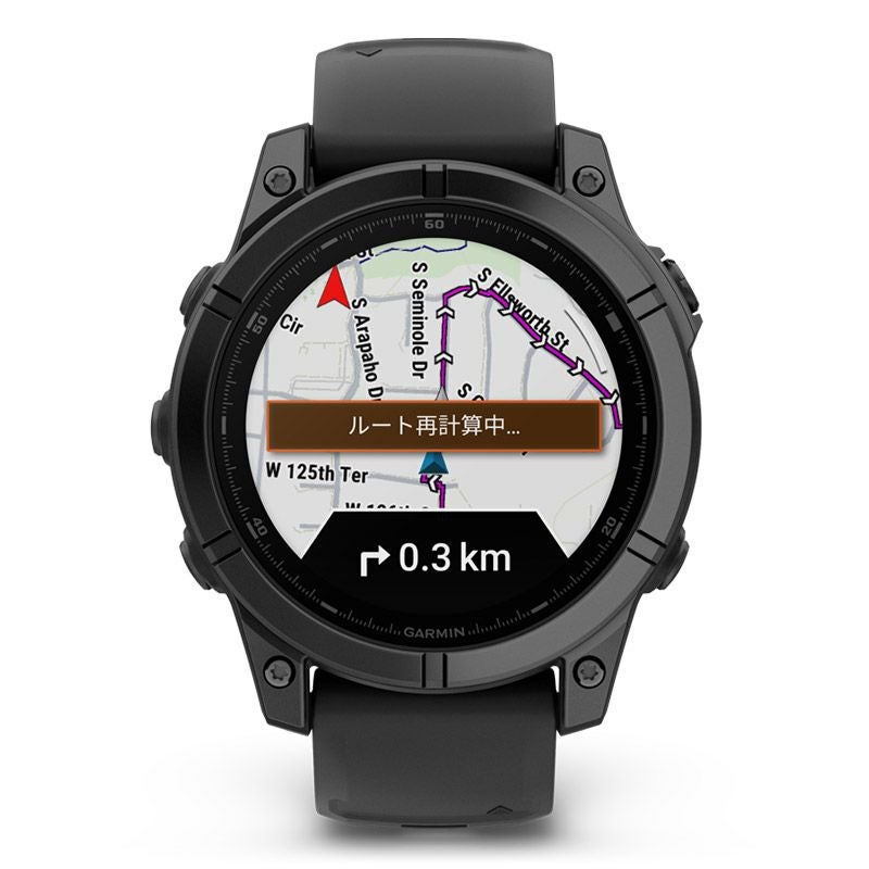 GARMIN fenix E 47mm Slate Gray Steel / Black ガーミン フェニックス E 010-03025-12