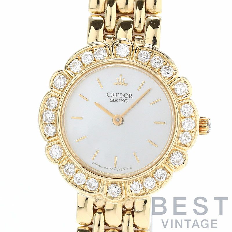 【中古】SEIKO CREDOR COCKTAIL WATCH セイコー クレドール カクテルウォッチ GTAA980 (4N70-019B)