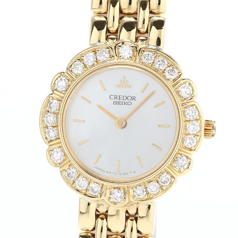 【中古】SEIKO CREDOR COCKTAIL WATCH セイコー クレドール カクテルウォッチ GTAA980 (4N70-019B)