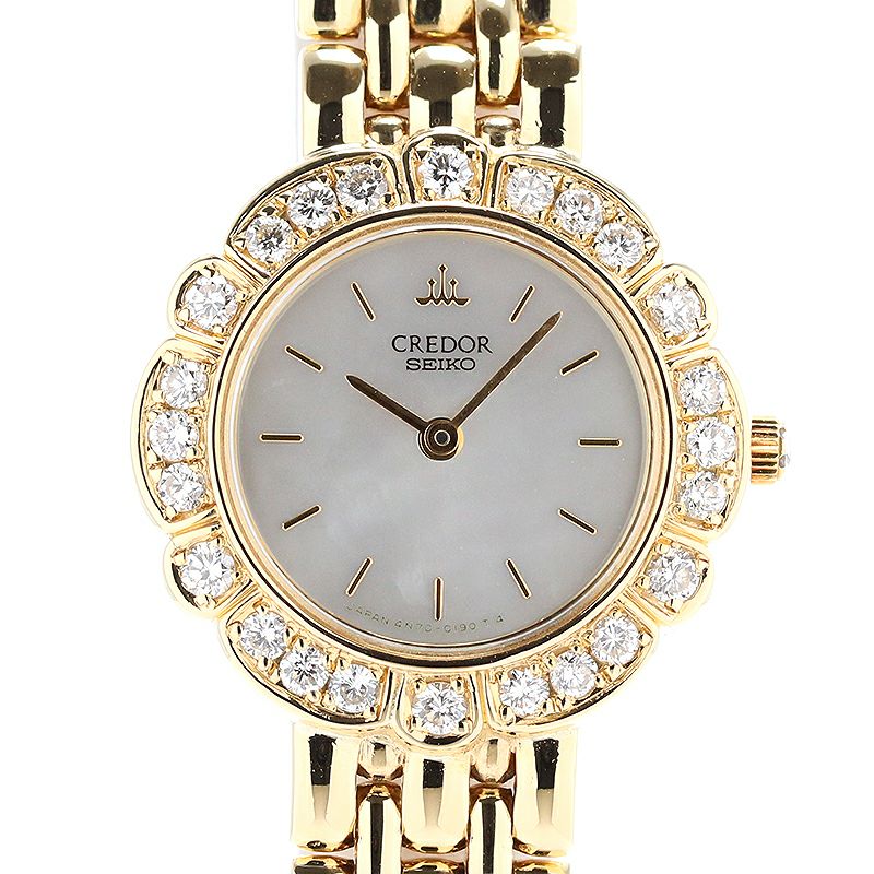 【中古】SEIKO CREDOR COCKTAIL WATCH セイコー クレドール カクテルウォッチ GTAA980 (4N70-019B)