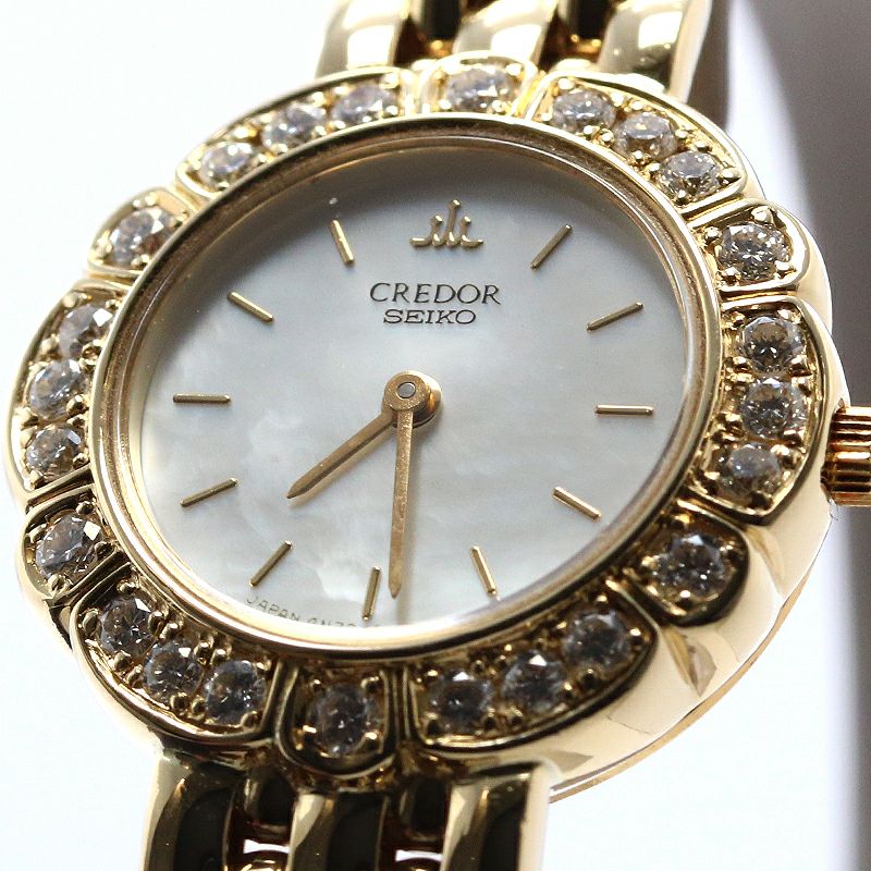 【中古】SEIKO CREDOR COCKTAIL WATCH セイコー クレドール カクテルウォッチ GTAA980 (4N70-019B)