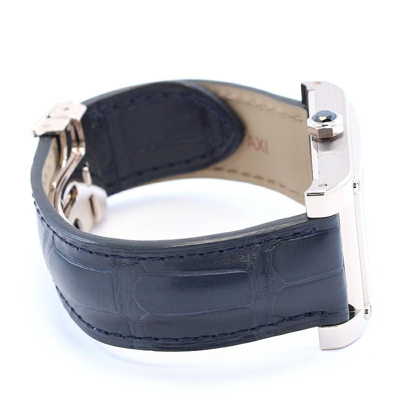 【中古】CARTIER TANK A VIS LARGE MODEL TIME & CALENDAR CPCP カルティエ タンク ア・ヴィス LM タイム&カレンダー CPCP W1534551
