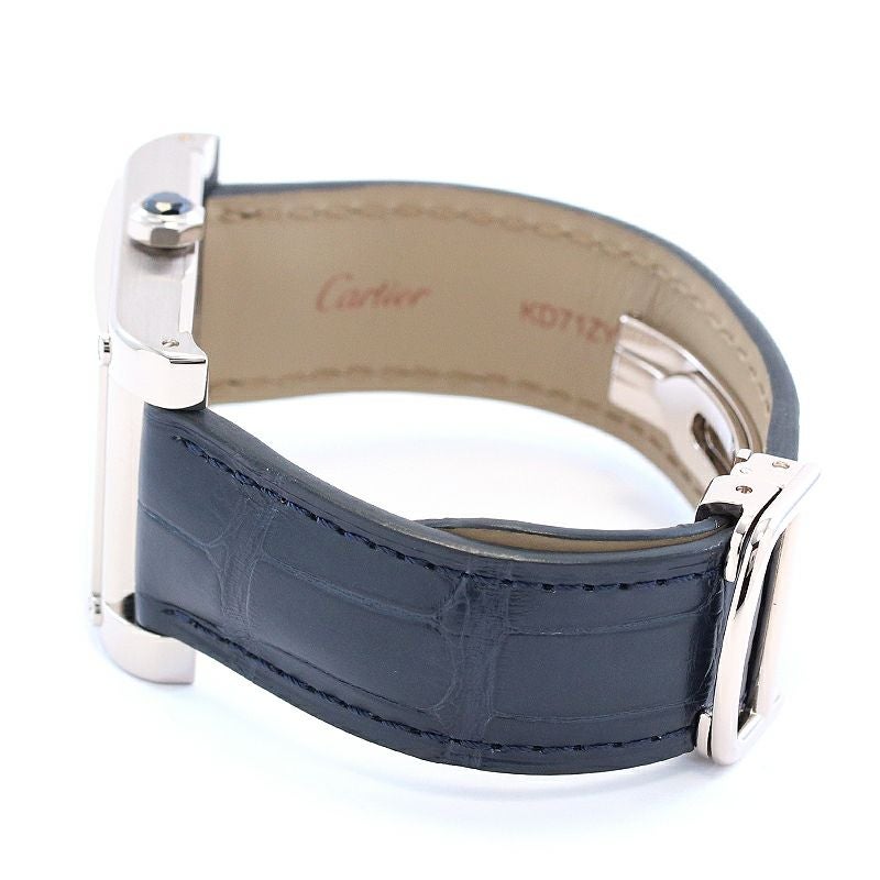 【中古】CARTIER TANK A VIS LARGE MODEL TIME & CALENDAR CPCP カルティエ タンク ア・ヴィス LM タイム&カレンダー CPCP W1534551