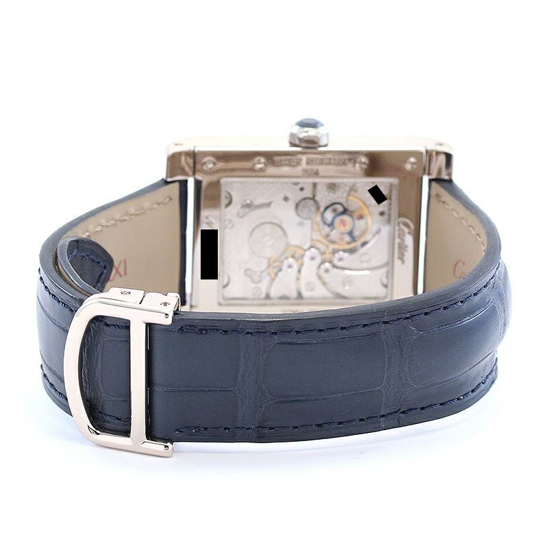 【中古】CARTIER TANK A VIS LARGE MODEL TIME & CALENDAR CPCP カルティエ タンク ア・ヴィス LM タイム&カレンダー CPCP W1534551