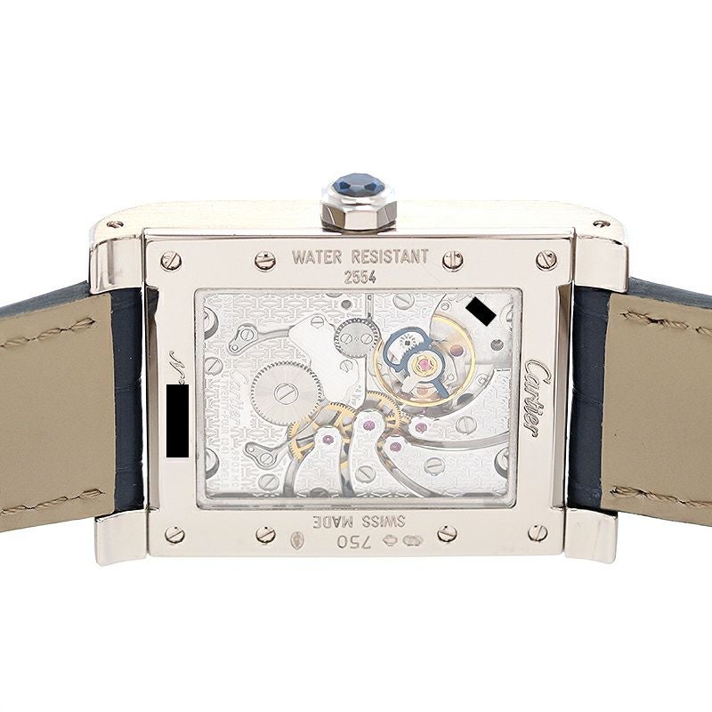 【中古】CARTIER TANK A VIS LARGE MODEL TIME & CALENDAR CPCP カルティエ タンク ア・ヴィス LM タイム&カレンダー CPCP W1534551