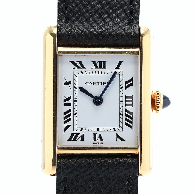 【中古】CARTIER TANK LOUIS CARTIER SMALL MODEL PARIS DIAL カルティエ タンク ルイ カルティエ SM PARISダイヤル 82720553 (78087)