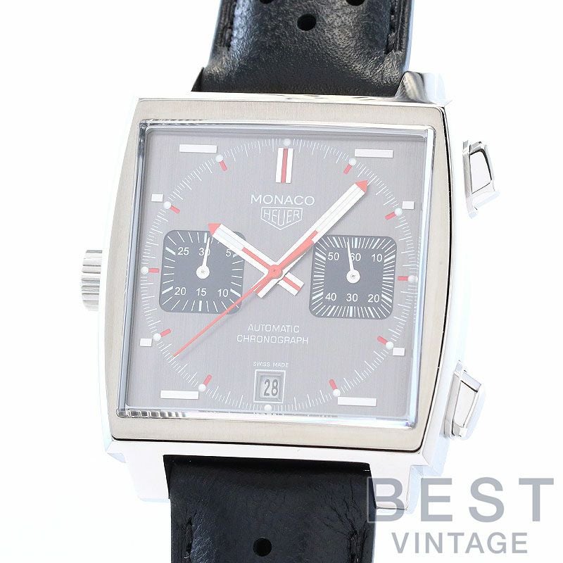 【中古】TAG HEUER MONACO VINTAGE 150TH ANNIVERSARY LIMITED EDITION タグ・ホイヤー モナコ ヴィンテージ 創業150周年記念限定モデル CAW211B.FC6241