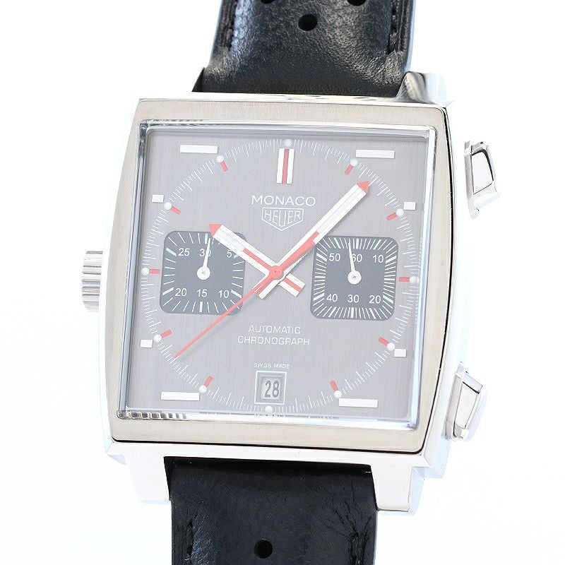 【中古】TAG HEUER MONACO VINTAGE 150TH ANNIVERSARY LIMITED EDITION タグ・ホイヤー モナコ ヴィンテージ 創業150周年記念限定モデル CAW211B.FC6241