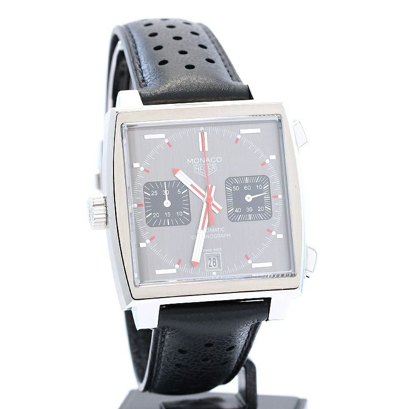 【中古】TAG HEUER MONACO VINTAGE 150TH ANNIVERSARY LIMITED EDITION タグ・ホイヤー モナコ ヴィンテージ 創業150周年記念限定モデル CAW211B.FC6241